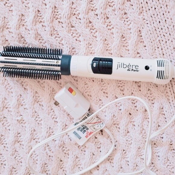 Vintage 80's Jilbère de Paris-French Hot Air Styler Duo Volts w Surge Protection - Picture 1 of 7